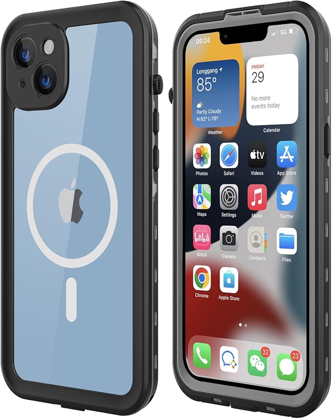 for iPhone 14 Waterproof Case by Dewfoam