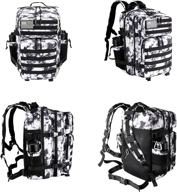 45L Tactical Backpack for Men Women, Military Assault Pack - Image 3