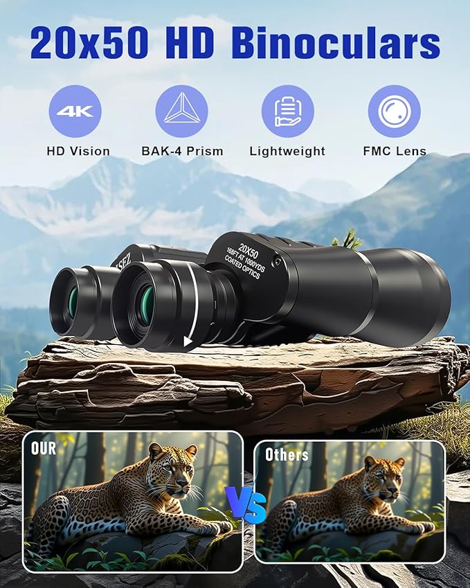20x50 High Powered Binoculars for Adults - Image 3