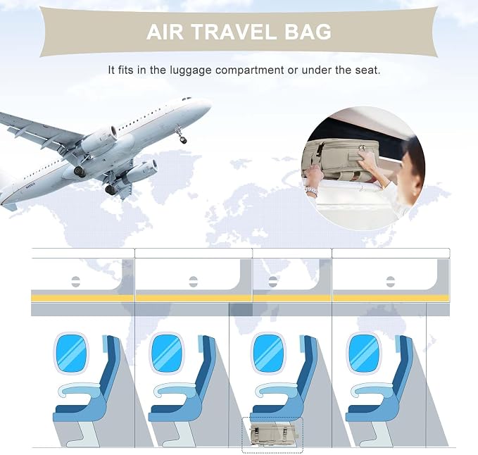 coowoz Carry On Backpack Women Men Travel Backpack Airline Approved Laptop - Image 3