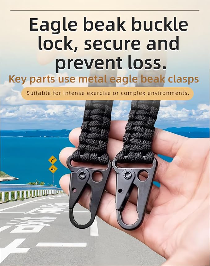 Tactical Paracord Keychain - Image 4