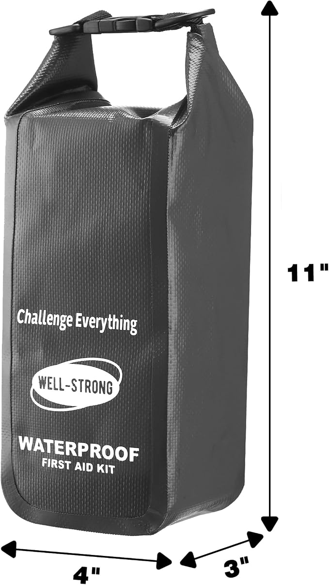 Boat First Aid Kit Waterproof, WELL-STRONG Marine Emergency Kit - Image 5