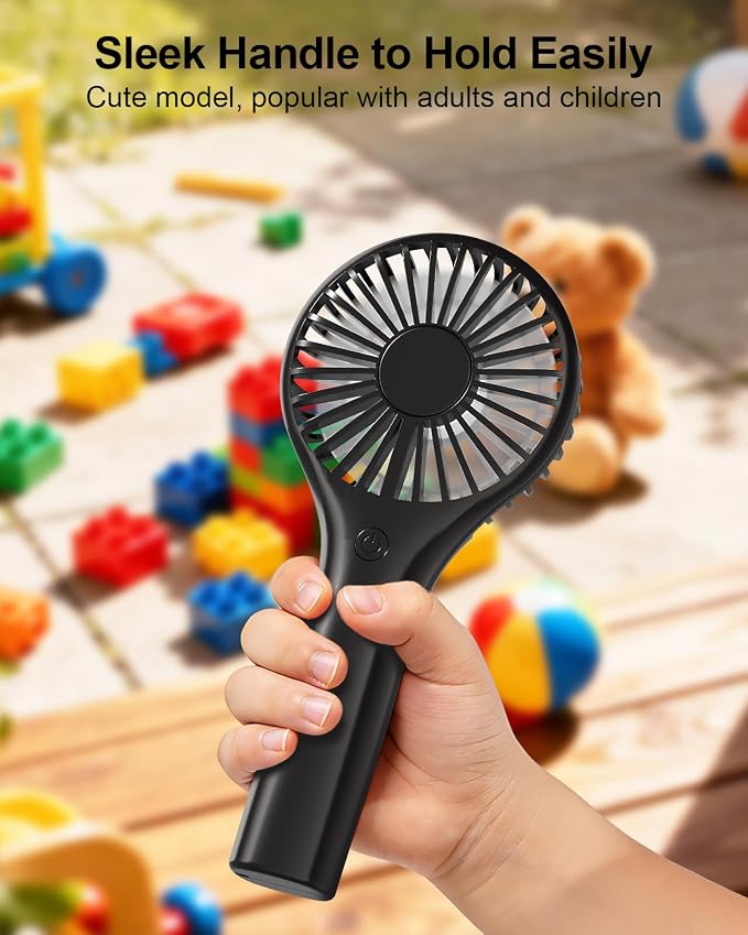 TriPole Mini Handheld Fan Portable Personal Fan - Image 4