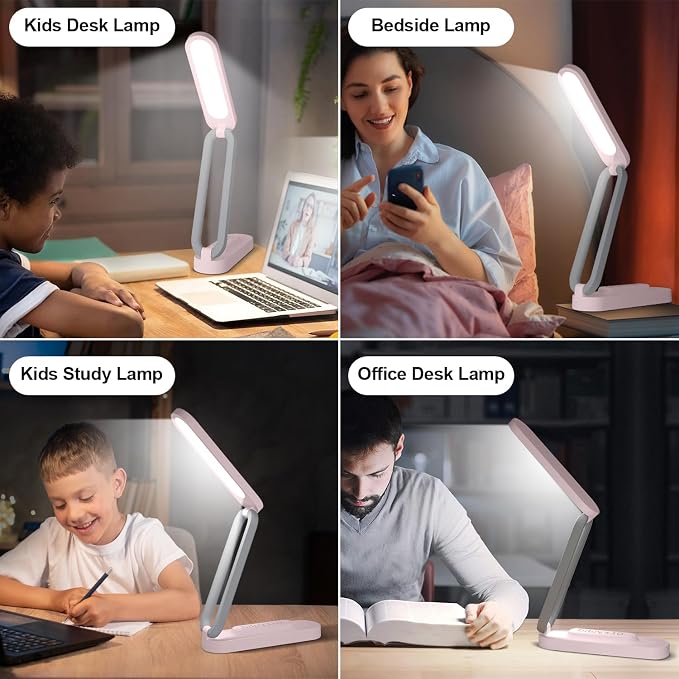 Giryuhd LED Desk Lamp for Office Home & Battery Operated Lamp Rechargeable Lamp - Image 7