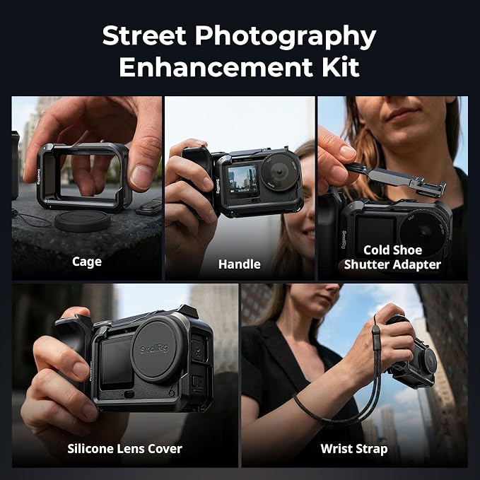 SMALLRIG Handle Grip Kit for DJI Osmo Action 6 - Image 2
