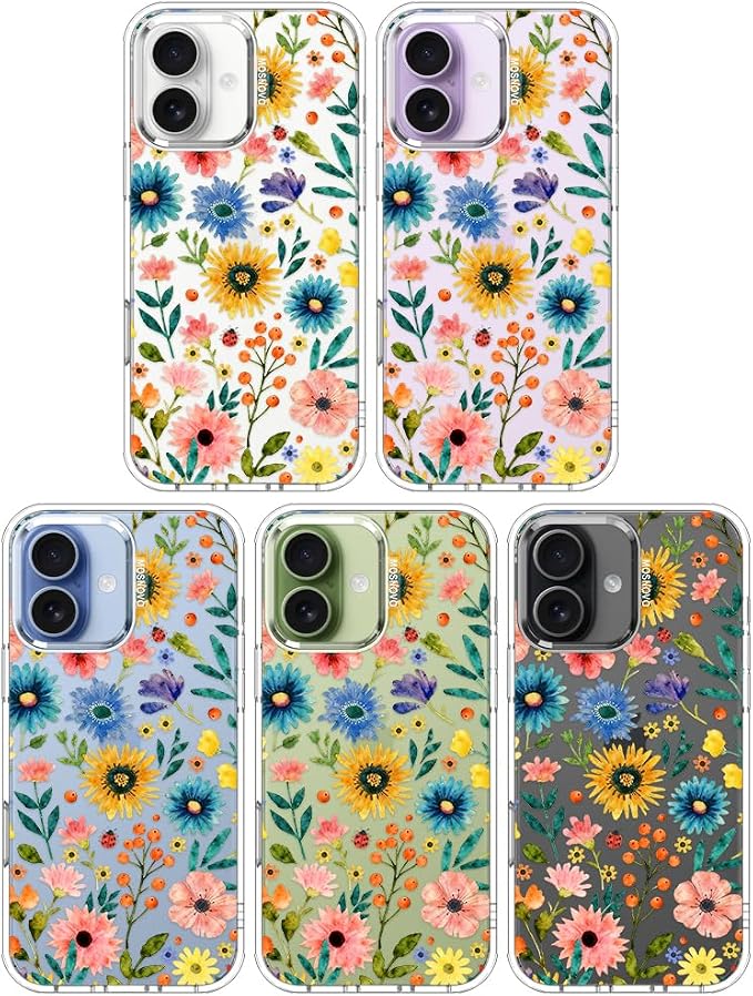 MOSNOVO for iPhone 17 Case, Shockproof Military-Grade Protection 6.6ft Drop - Image 3