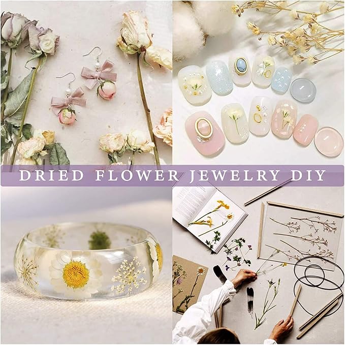 20 Bags Dried Flowers, 100% Natural Dried Flowers Herbs Kit - Image 7