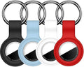 Linsaner Case for AirTag 2nd Gen & 1st Gen, Silicone Holder Keychain Key Ring by Linsaner