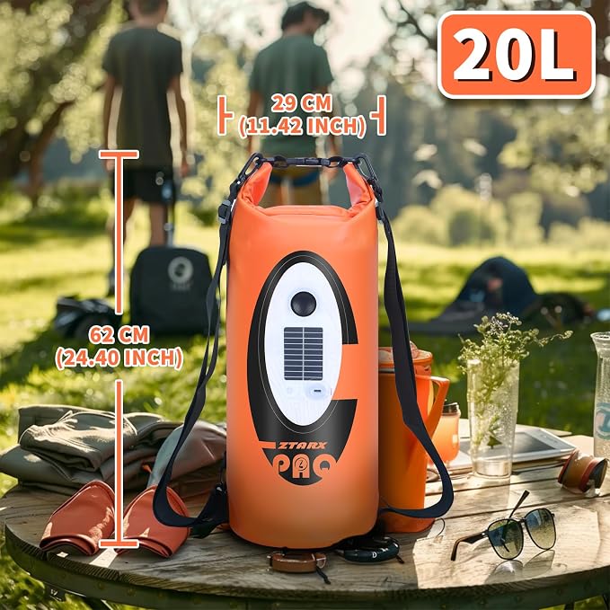 FELICON Solar/Battery Powered Multi-Functional Backpack - Image 6