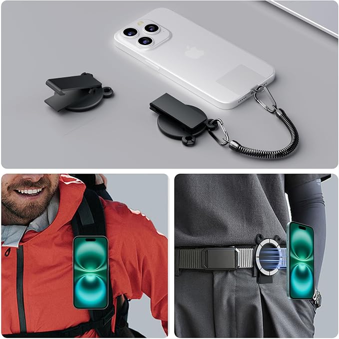 Magnetic Belt Clip for iPhone, Moto & More - Image 7