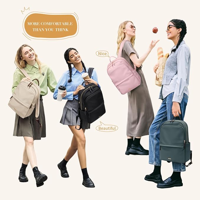 GOLF SUPAGS Women Laptop Backpack Casual Daypack - Image 8