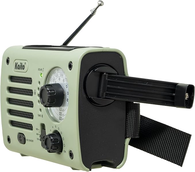Kaito KA380 Emergency Radio & Portable Bluetooth Speaker – AM/FM NOAA Weather - Image 6
