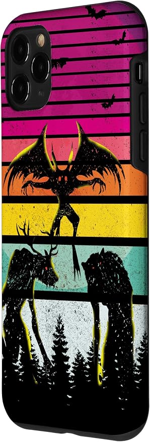 Cryptkin Cute Mothman Cryptid Map Case - Image 2