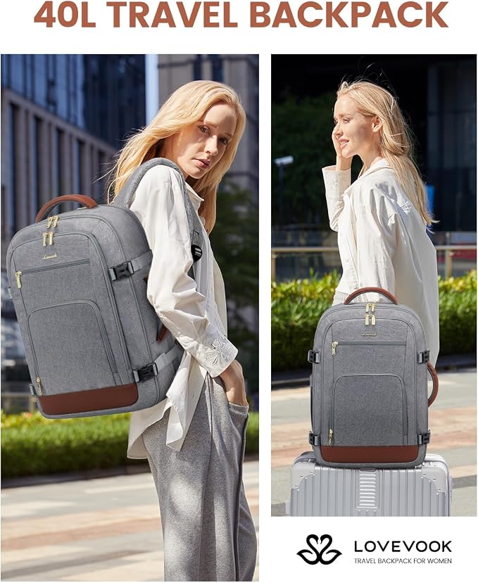 LOVEVOOK Carry On Travel Backpack - Image 9