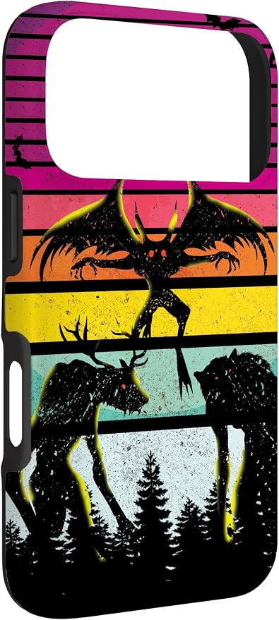 Cryptkin Cute Mothman Cryptid Map Case - Image 3