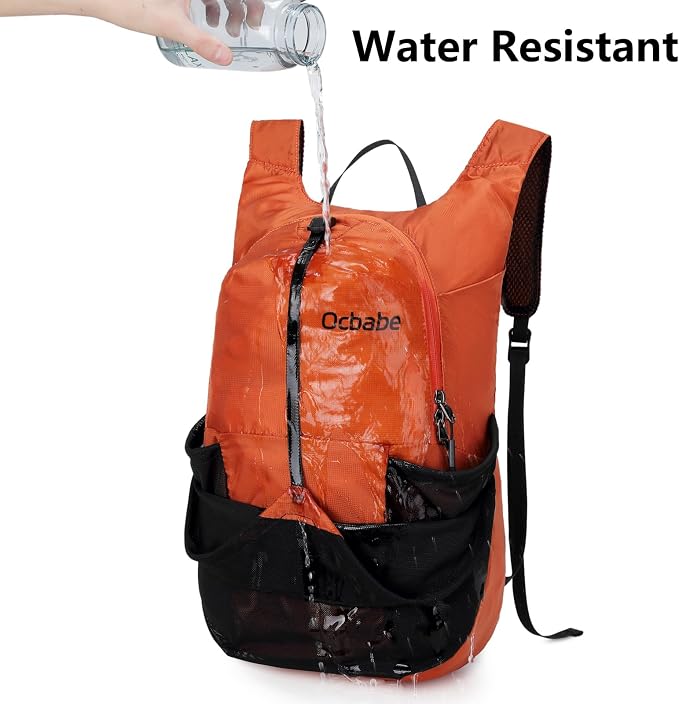 Ultra Lightweight Foldable Backpack, Water Resistant Small Packable Hiking - Image 7