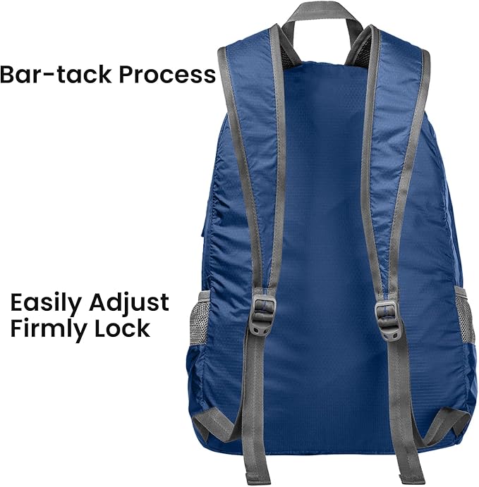 G4Free 20L Lightweight Packable Backpack Travel Hiking Daypack Foldable Backpack - Image 4