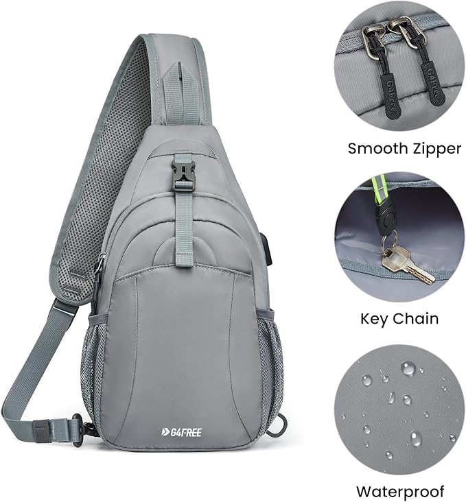 G4Free Sling Bag RFID Crossbody Sling Backpack - Image 5