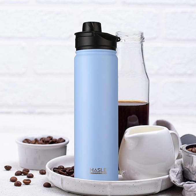 HASLE OUTFITTERS Insulated Water Bottle 22 oz Double Wall Stainless Steel Water - Image 7