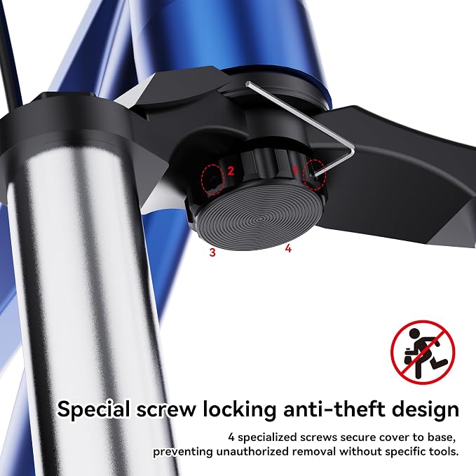 AirTag Bike Mount Hidden in Fork - Image 7