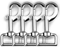 Garwor 1 Inch Heavy Duty Chrome Swivel Snap Hooks Trigger Snaps Dog Leash Hook by Garwor
