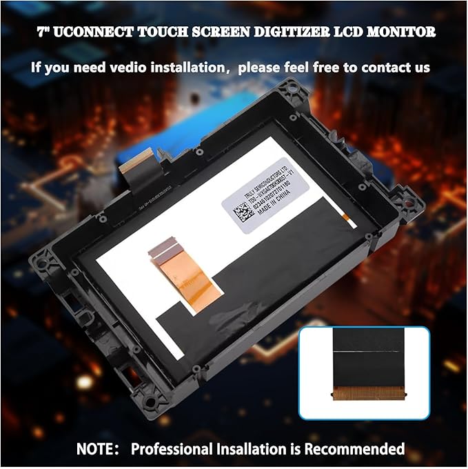 New Replacement 7" Uconnect LCD Display - Image 4