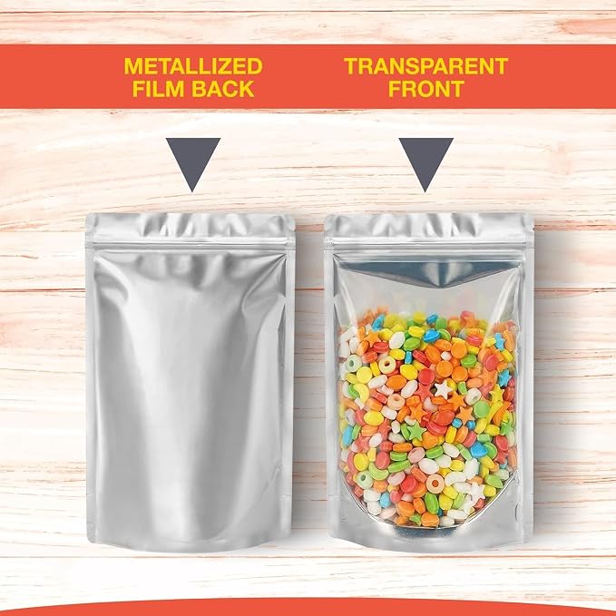 BELLE KR® 3x5 Small Mylar Bags for Freeze Dried Candy - Image 5