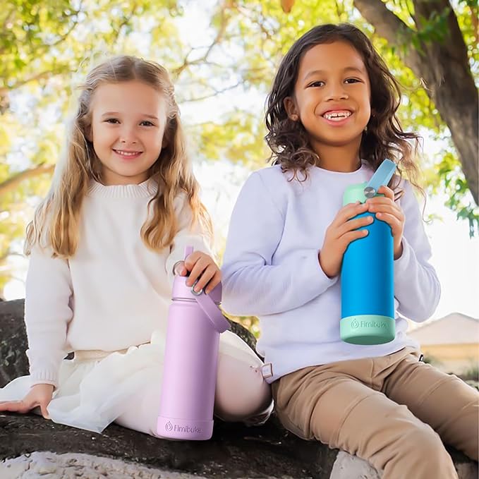 Fimibuke Kids Insulated Water Bottle, 18oz BPA FREE 18/8 Stainless Steel Kids - Image 7