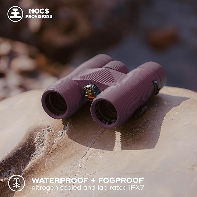 Nocs Provisions Field Issue Compact 10x32 Waterproof Binoculars, Shockproof - Image 4