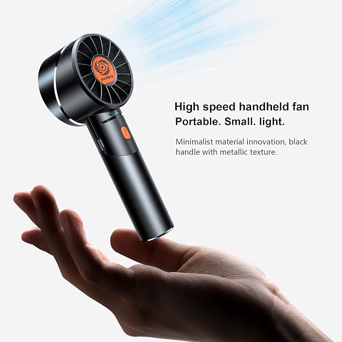 Handheld Fan, Portable Turbo Fan, Powerful Personal Fan, USB Rechargeable Mini - Image 7