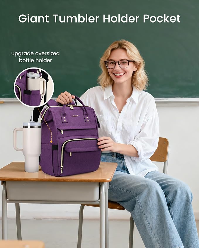 LOVEVOOK Laptop Backpack for Women - Image 2