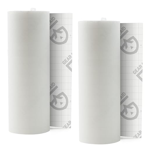 GEAR AID Tenacious Tape 3” x 20” Clear Vinyl Gear Repair Tape, Fix Holes and by GEARAID