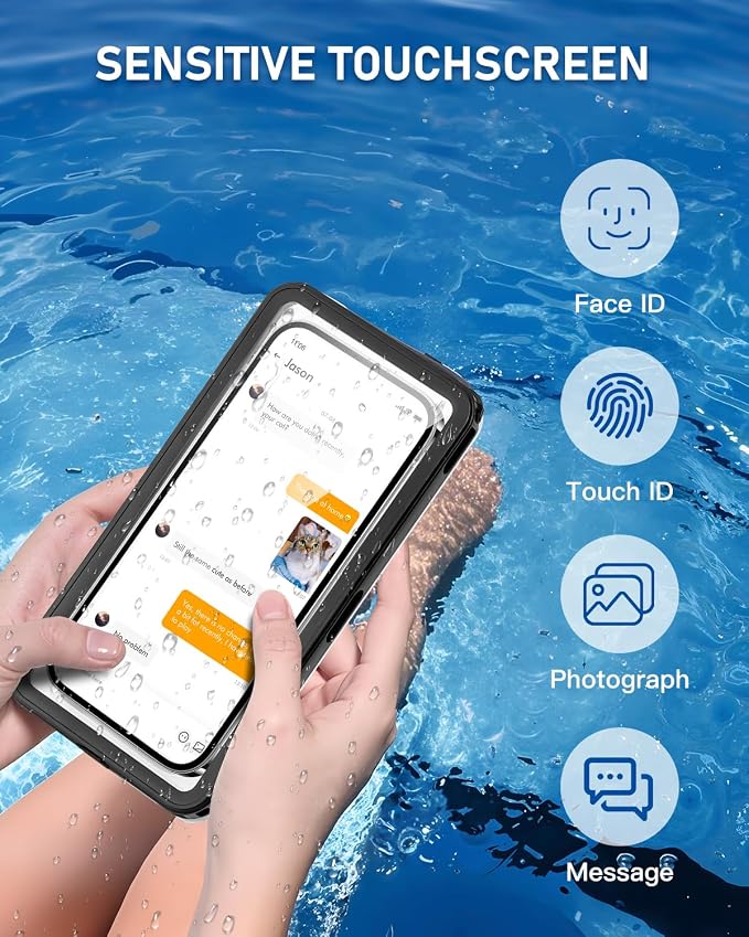 Waterproof Phone Case, IPX8 Underwater Floating Pouch - Image 4