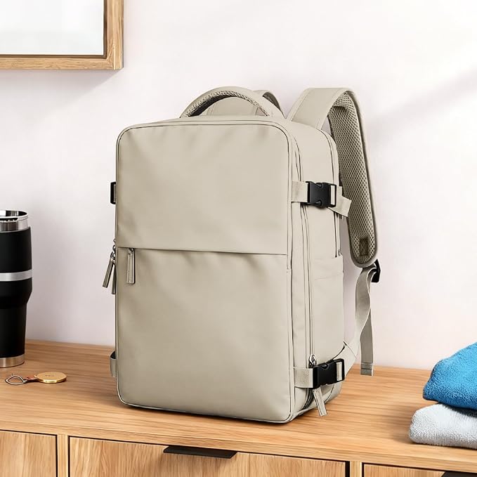 coowoz Carry On Backpack Women Men Travel Backpack Airline Approved Laptop - Image 2
