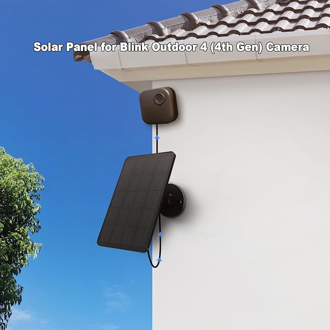 4W Solar Panel for Blink Outdoor 4 Camera, Solar Panel - Image 6