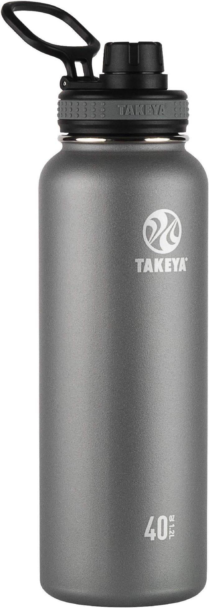 Takeya Originals 40 oz Vacuum Insulated Stainless Steel Water Bottle by Takeya
