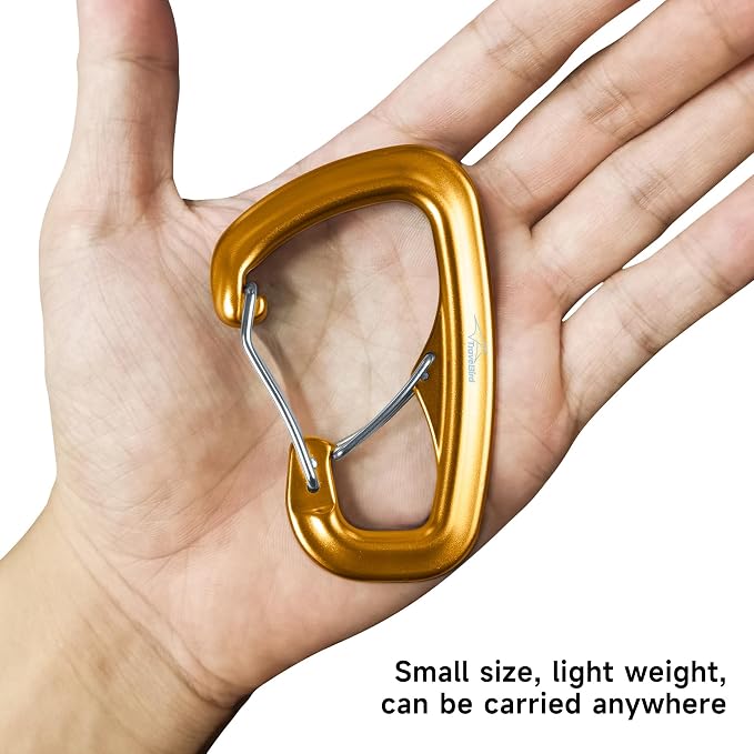 Heavy Duty Carabiner Clip Hook 8KN, - Image 7
