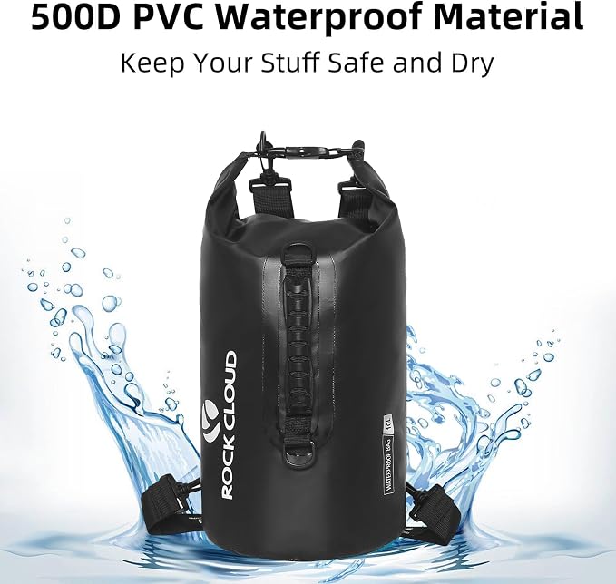 ROCK CLOUD Dry Bag Waterproof 10L Dry Sack - Image 3