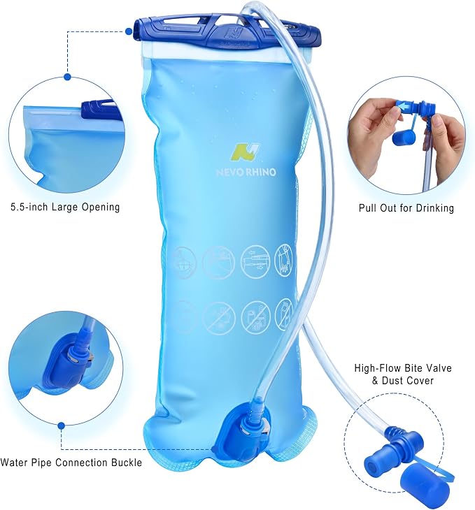 Lightweight Hydration Backpack, Running Backpack - Image 7