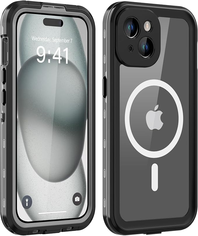 for iPhone 15 Case Waterproof, Shockproof Dustproof IP68 Waterproof iPhone 15 by Comboproof