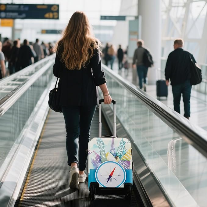 WUJIAONIAO Travel Luggage Cover Baggage Suitcase Cover Protector Skins 18-32 - Image 6
