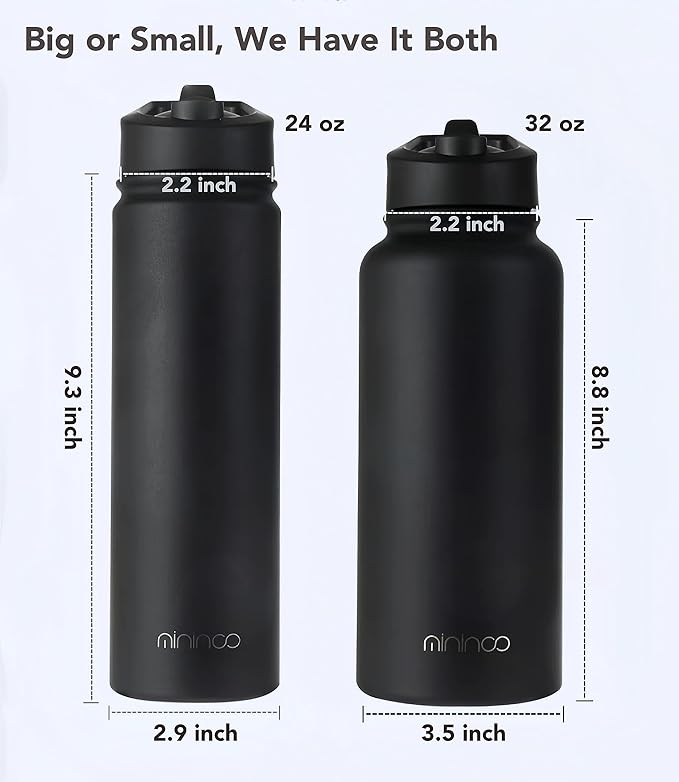 mininoo 24 oz Insulated Water Bottle - Image 6