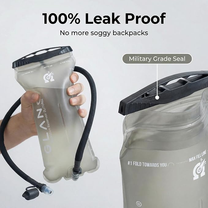 GLANC Hydration Bladder - 2L Water Bladder - Image 4
