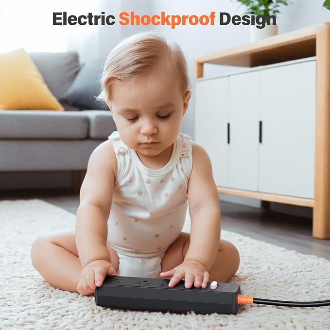 Outdoor Power Strip Weatherproof, IPX6 Waterproof Surge Protector - Image 6