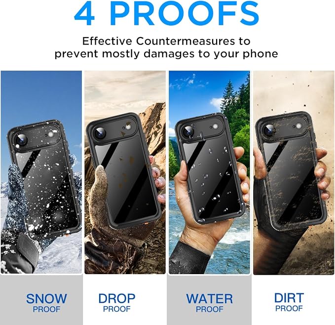 AICase Compatible with iPhone Air Case Waterproof - Image 6