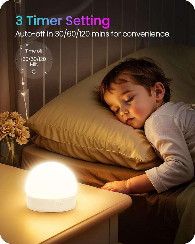 Rechargeable Light Bulbs with Remote Control, 2 Pack E12 Base Battery Operated - Image 5