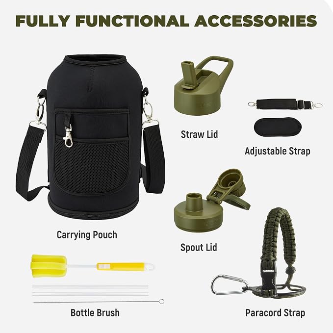 COKTIK 84oz Insulated Water Bottle - Image 3