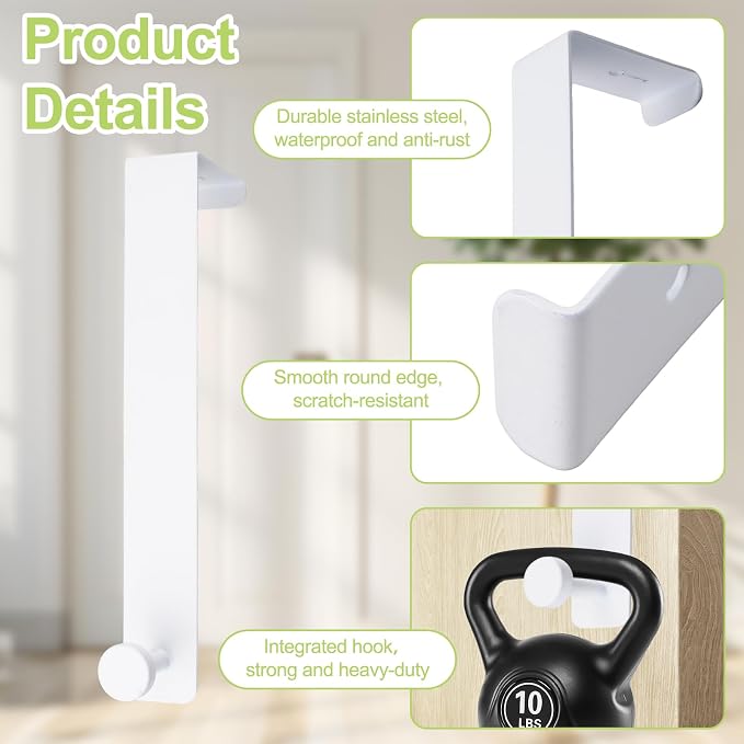 T-Shaped Over the Door Hooks - Image 4