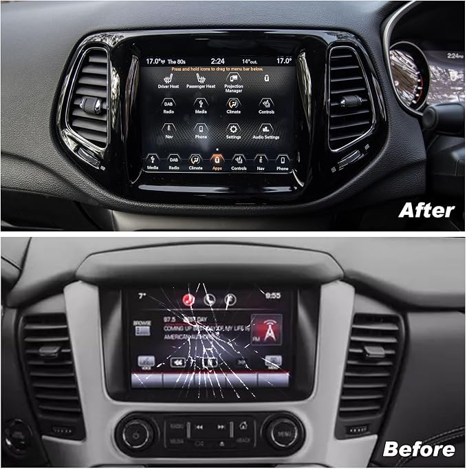 7" uconnect Touch Screen Digitizer LCD Monitor Radio Navigation Compatible - Image 4