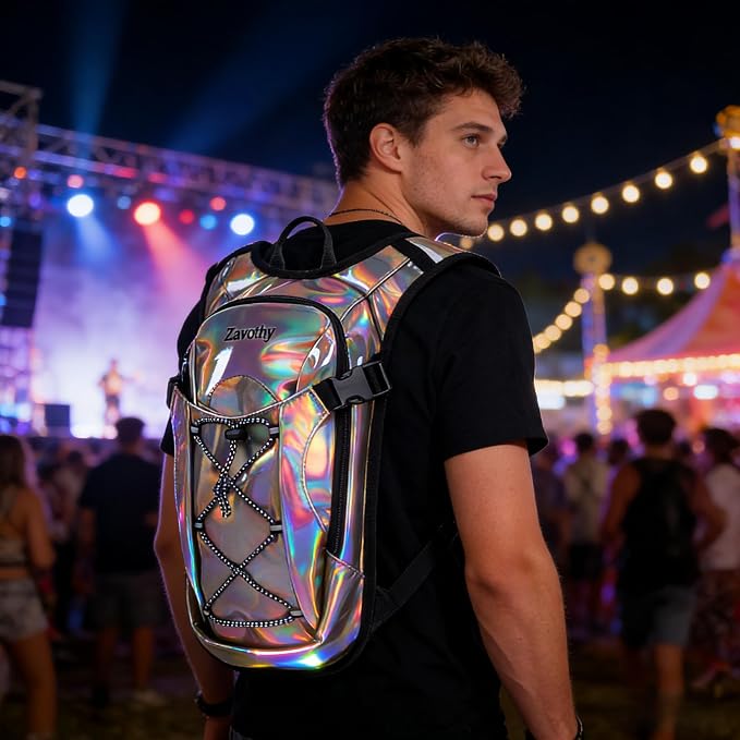 Reflective Hydration Backpack, Hydration Pack - Image 5